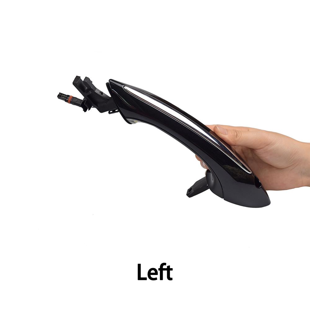 Set de mânere de ușă de acces, negru, exterior exterior exterior, confort pentru BMW Seria 5 7 F07 F10 F11 F06 F12 F13 F01