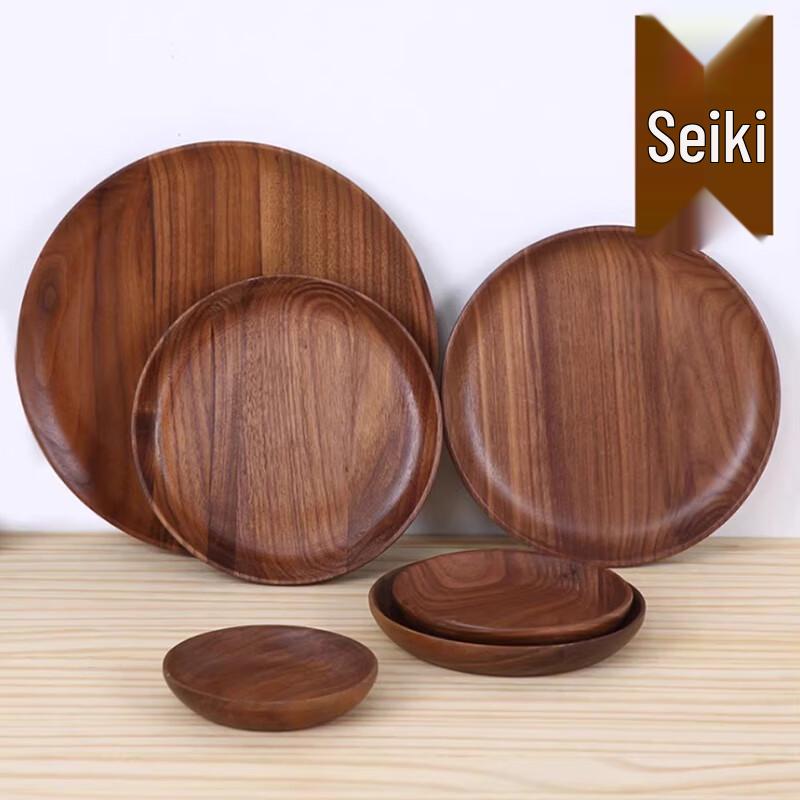 Wooden Round Multi-Use Serving Tray