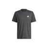 Set-in-Ärmel T-Shirt Herren Metallic Schwarz GM2074