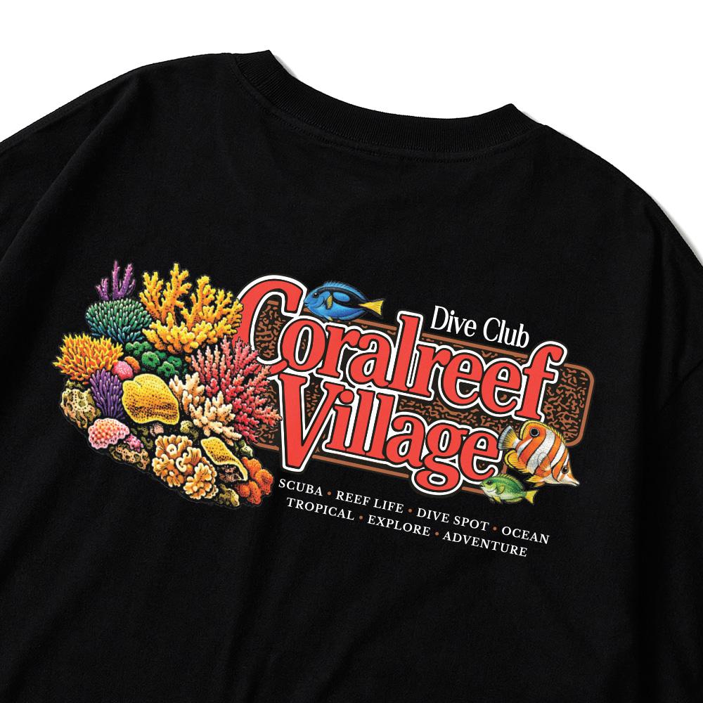 Seupeullaesikodeu Short Sleeve T-Shirt Black - Coralreef Village