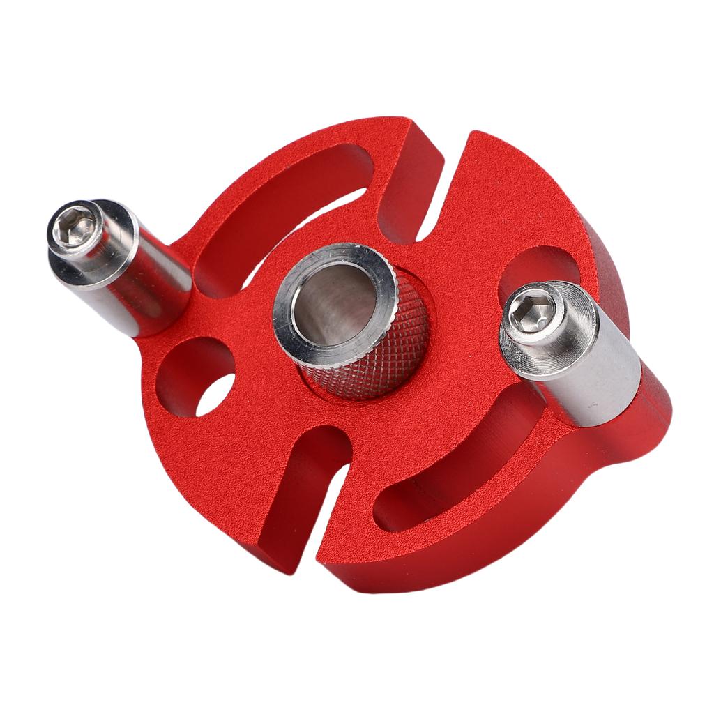 Selbstzentrierende Dübellehre, Selbstzentrierende Dübellehre mit Bohrbuchsen für gerade Löcher Holzplattenlochstanze Locator Holzbearbeitungsfugen auch