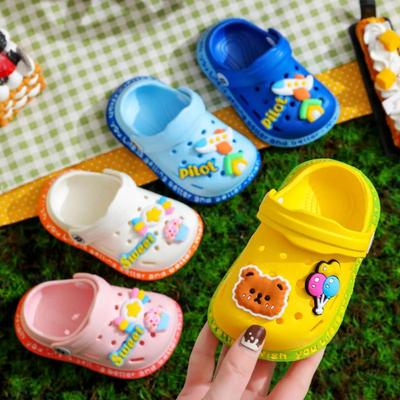 1 Pair of Summer Children's Shoes, Girls' Sandals, Boys' Mule Shoes, Girls' Shoes, Cartoon Sandals, Boys' Shoes, Children's Garden Shoes, New Products