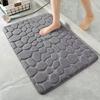Home Cobblestone geprägte Tür Teppich Fußmatte Badezimmer einfache Wind saugfähig
