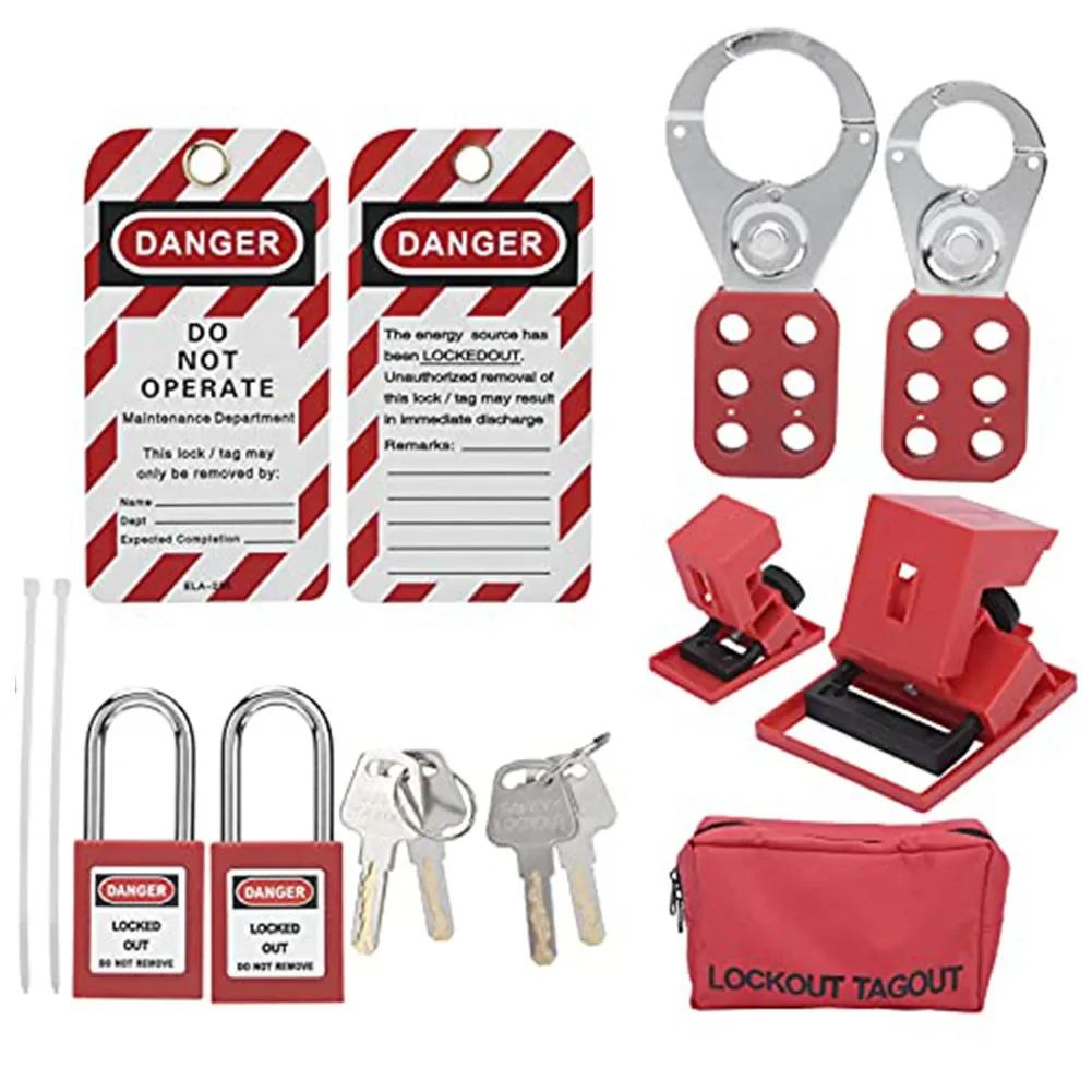 Lockout Tagout Kit Electric Group Lockout Lotus Tag Industrial Security High-selling Tool Accessories China Mainland