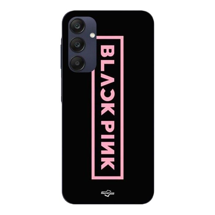 Case For Samsung Galaxy A25 Blackpink VIP Tickets Blackpink Logo Front Black Maniacase