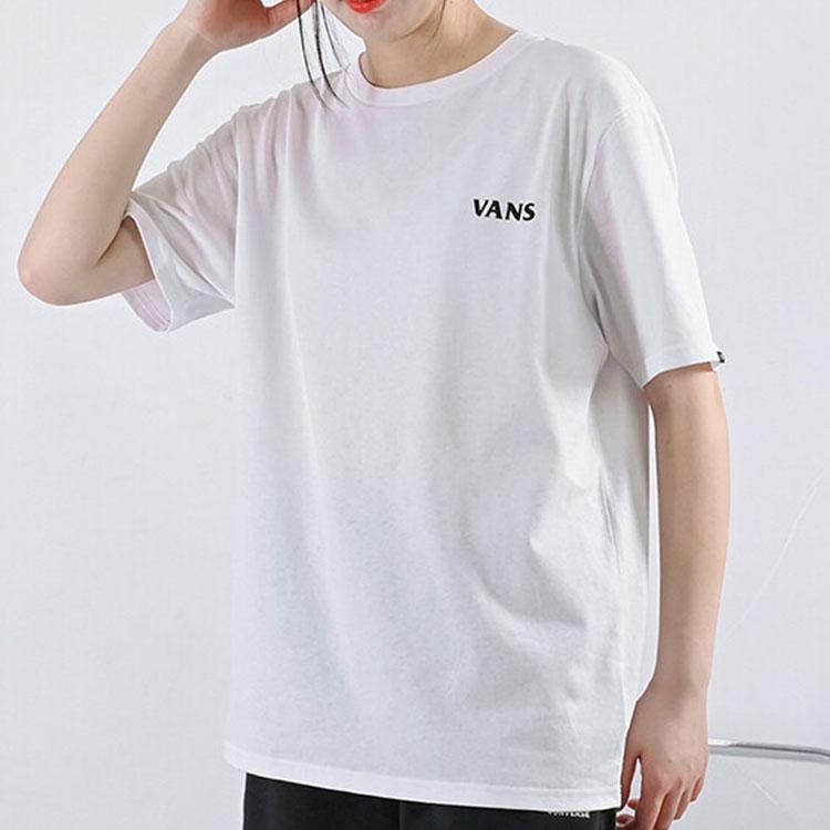 Vans Skeleton Graphic Print Sports Casual Short Sleeve T-Shirt Men Tops White VN0A5H9KWHT
