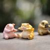 Cute Animal Pvc Miniature Figurines Blind Box With Arctic Bear Penguin Seal Cat For Desk Decor