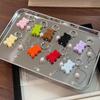 Cute Colorful Gummy Bear Keychains With Pearl And Star Charms For Backpack Decor Gifts For Girls Teens
