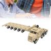 1/72 Scale Tractor Trailer Model Education Craft Building Vehicle Transport Toy Truck for