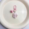 Adorable Cartoon Girl Keychain Bag Pendant - Cute Gift for Friends & Students