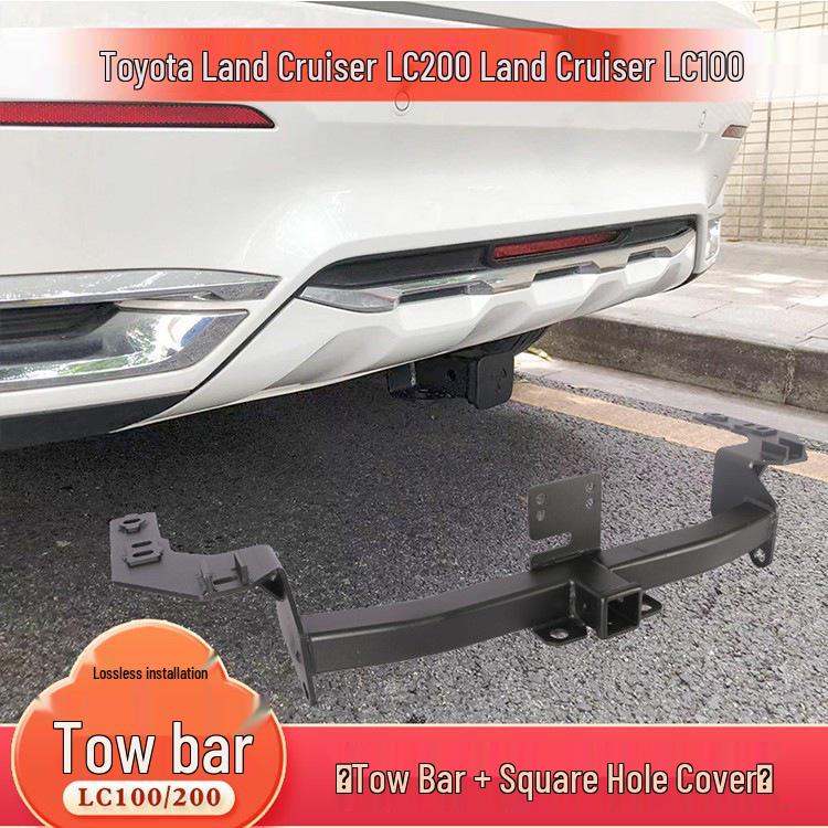 Compatible Tow Hook for Toyota LX570, Land Cruiser LC200, and FJ Modified Trailer Bars
