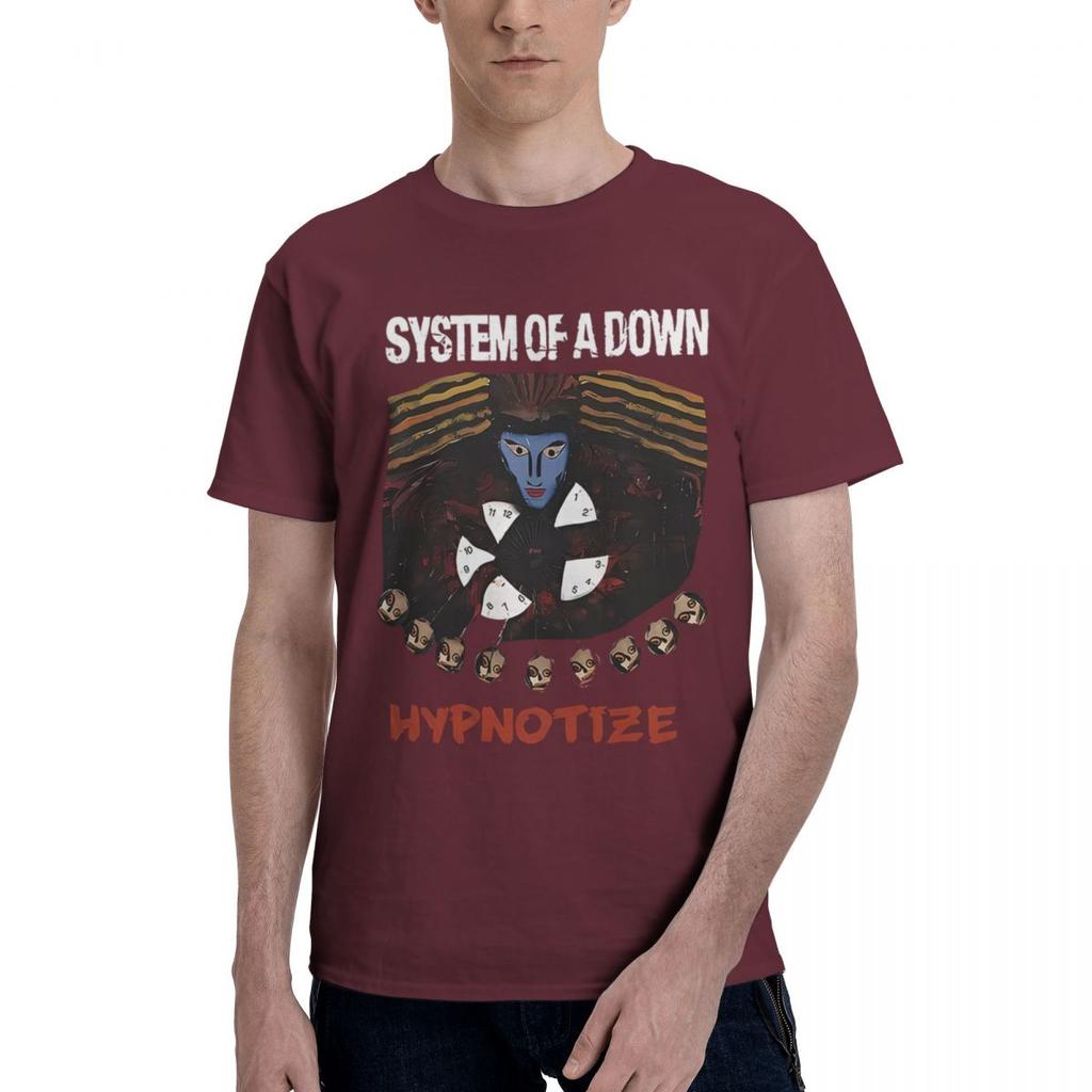 System Of A Down 100 Cotton Casual Breathable Confortable Man Funny Mens TShirt Graphic Tee