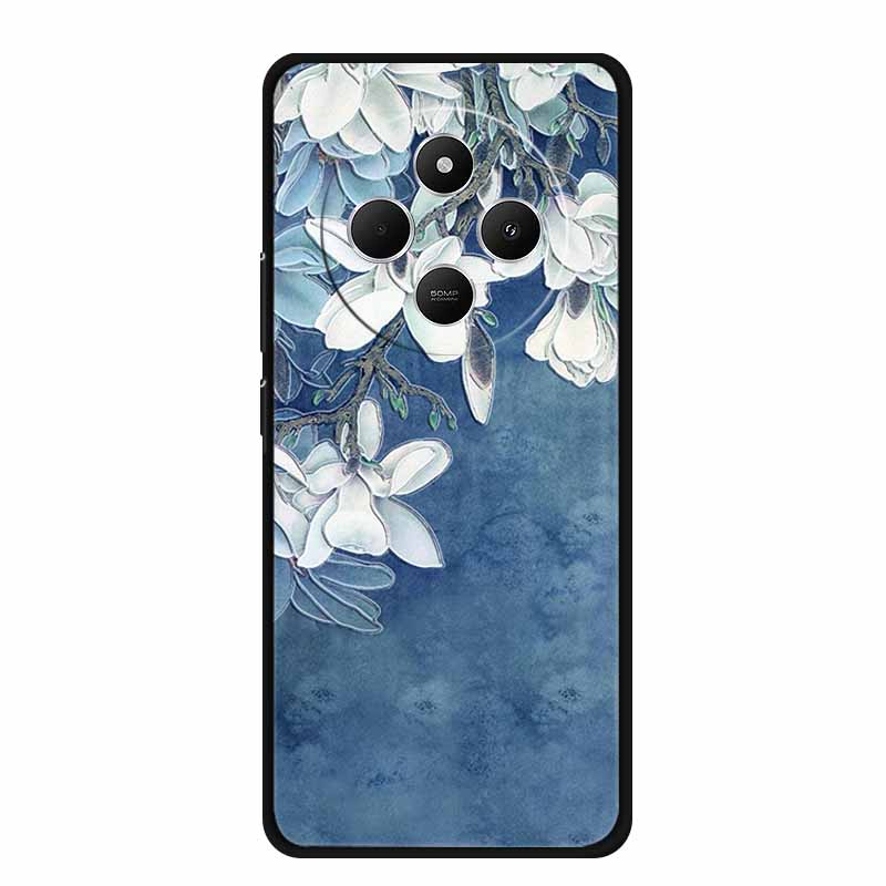 3D Emboss Case For Vivo Y300 Pro 5G Phone Case Relief Flowers Soft Silicone Coque For Vivo Y300 Pro Back Cover Case Funda Shell