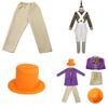 Charlie und die Schokoladenfabrik Halloween Willy Wonka Oompa Cosplay Kostüm Bühnenoutfit