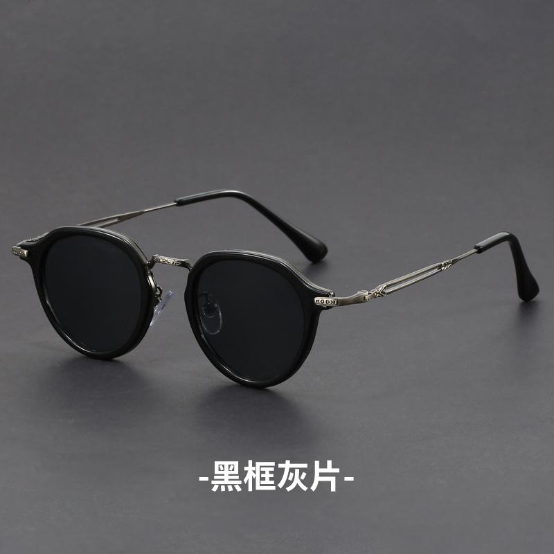 

Round Sunglasses Men New Outdoor Shades For Driving Women Luxury Design Metal Round Frame Sun Glasses Women Retro Uv400 Eyewear