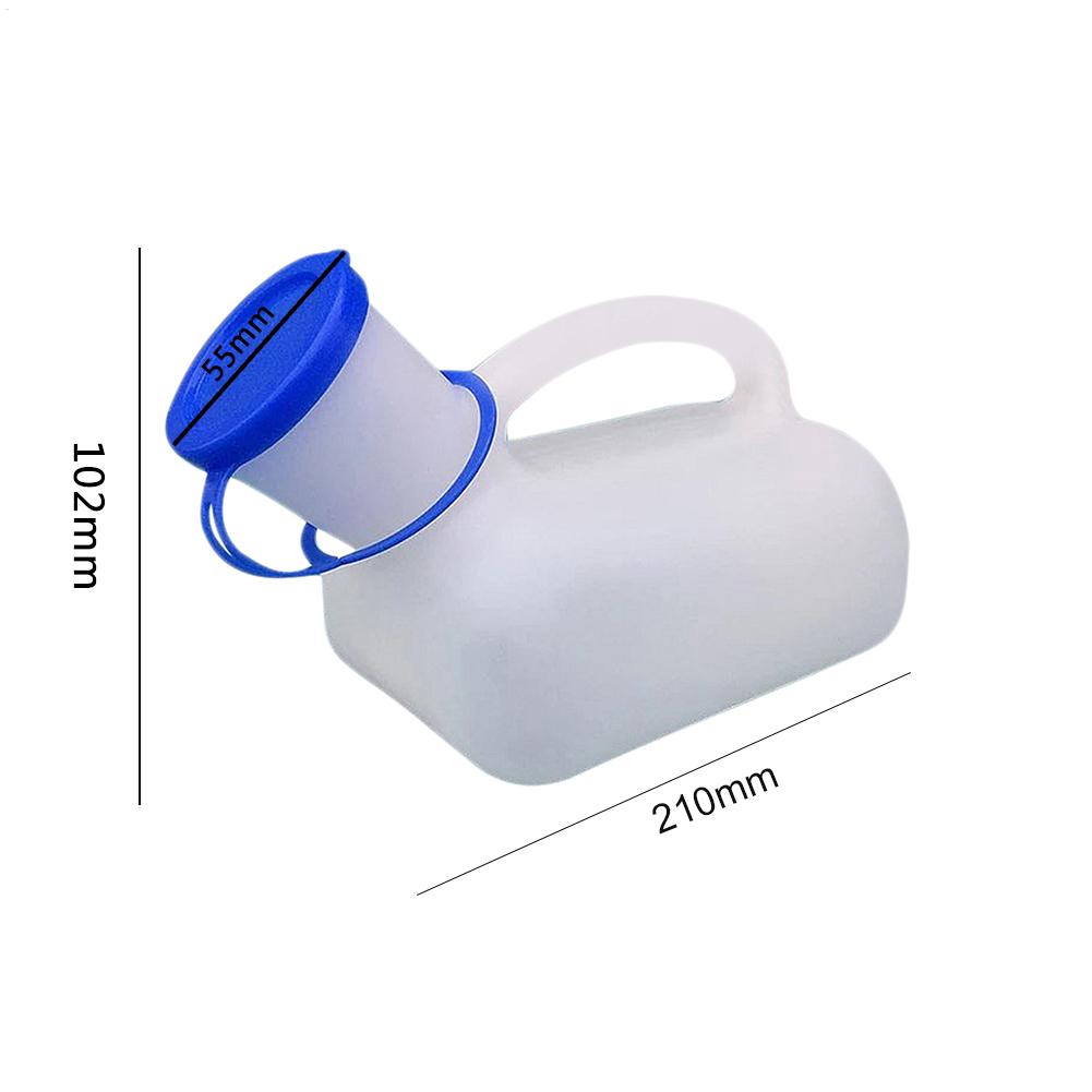 1000 ML Men Male Portable Mobile Toilet Car Travel Journeys Camping Boats Urinal Outdoor Camping Hiking Fishing Supllies