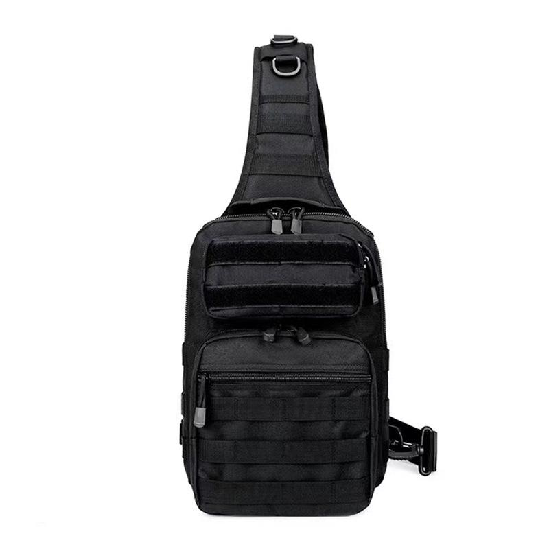 Molle Large Camouflage Tactical Chest Bag, Outdoor Travel Waist Bag for Men & Women, Fashionable Cycling Gear