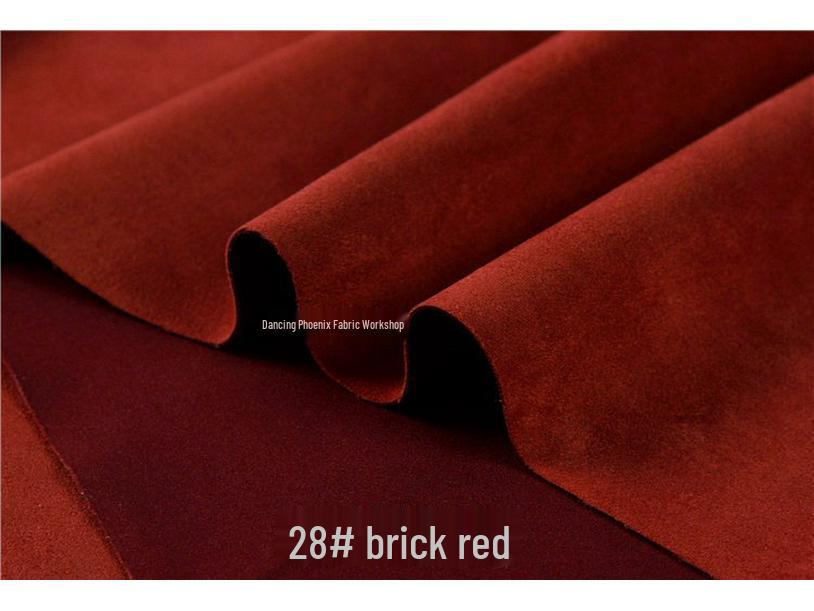 Luxury Snowflake Velvet Suede Air Layer Fabric - Thick, Stretchy, Soft, Delicate Knit