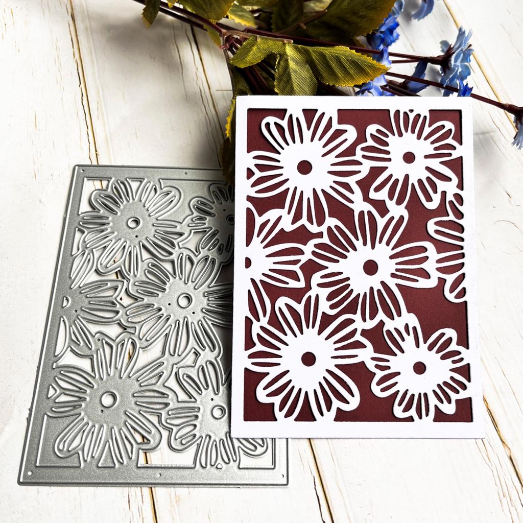 Blooming Flower Metal Cutting Dies for DIY Scrapbook Cutting Die Paper Cards Embossed Decorative Art Crafts