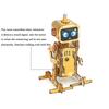 DIY Roboter Wissenschaft 3D Holzpuzzles Sprachaktivierter Roboter STEM Bausätze Pädagogische Bausteine Montage Spielzeug für Kinder Jugendliche