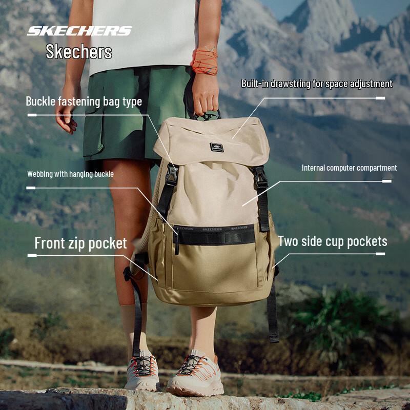 Skechers L324U038 Unisex Large Capacity Backpack