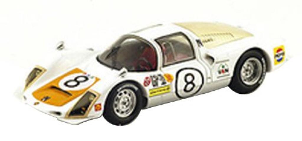 Spark Porsche Carrera 6 Winner JAPAN GP 1967 Ikuzawa Finished Product 1/43 (906-147) #8 T.