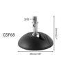 Rubber Tripod Foot 34/37/50/68mm Universal Tripod Foot Pad 360 Degree Rotating
