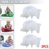 Snail Castle Silicone Mould Home Decoration Epoxy Resin Casting Mold DIY Craft
