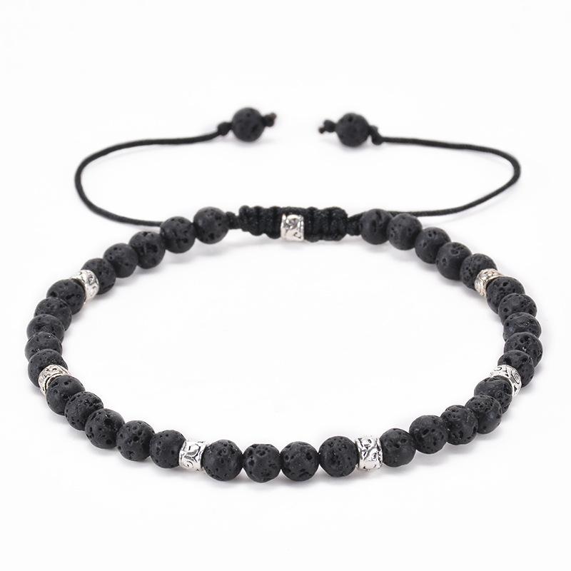 JYL TS Bracelet Adjustable Double Layer Natural Stone Brings Versatility & Harmony Style-3