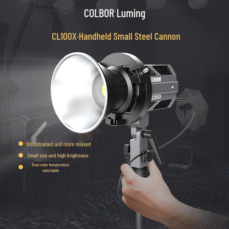 8Colbor CL100X Bi-Color LED Photography Light for Studio Video