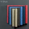 Cotton Linen Tea Mat Tea Table Runner Waterproof Table Mat Household Hand-Woven Tea Cloth Tea Mat Zen Tea Plate Mat Tea Napkin