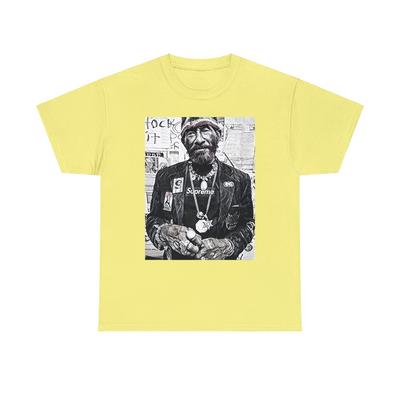 Lee ''Scratch'' Perry Grafikdruck Kurzarm Unisex Schweres Baumwoll Kunst T-Shirt