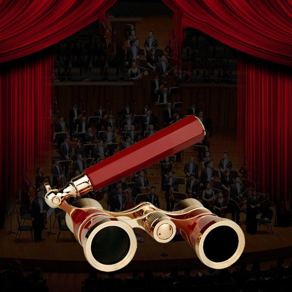 Vintage Opera Glasses Optical BK9 Pocket Binoculars Lightweight Musical Concert Telescope  Theater