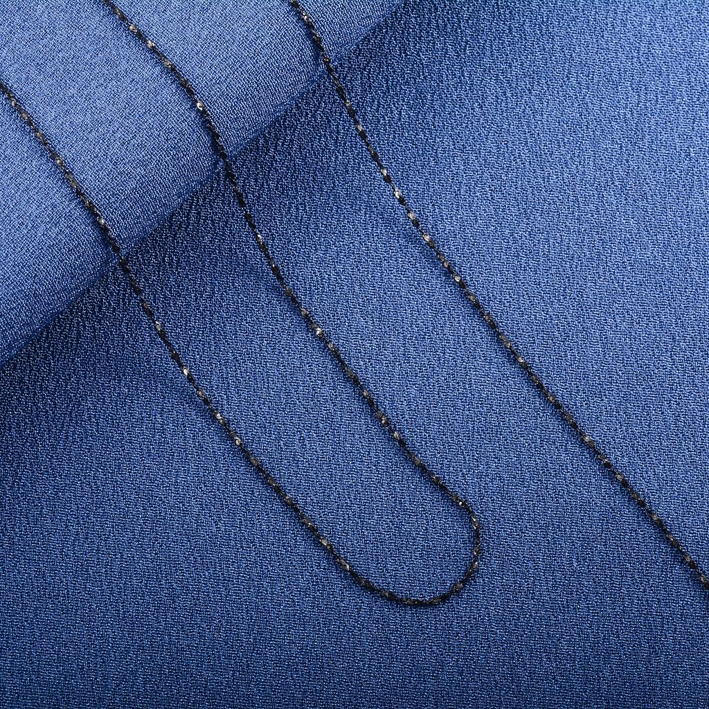 Jemný dámský náhrdelník Třpytivý kabelový řetízek Nerezová ocel Šperky Doplňky na krk Pro dámy Choker DIY Dárek