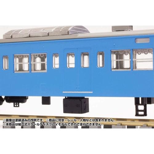 PM Office A 1/80 Scale JR West 201 Series DC Electric Car (Keihanshin Local Line, Saha 201) Display Model, Unpainted Assembly Plastic Kit, PP089