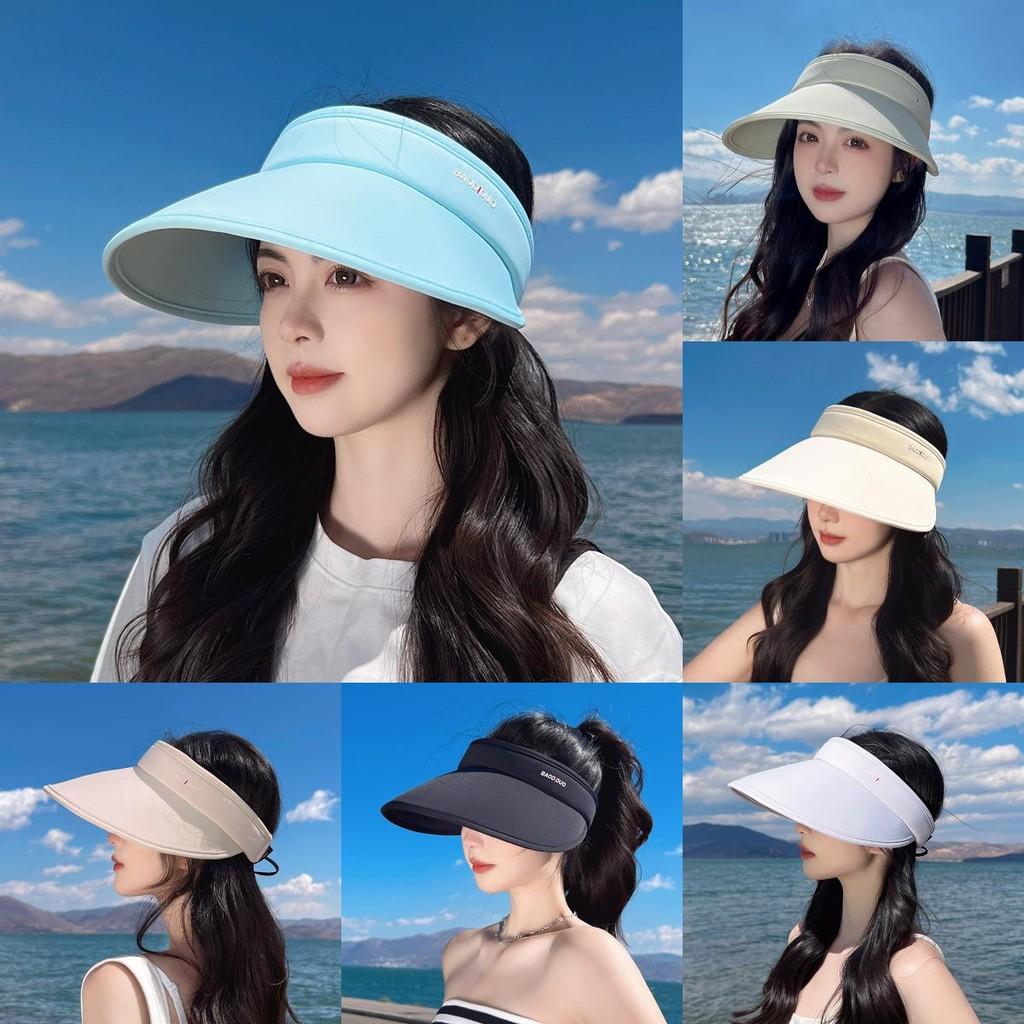 Summer Uv Protection Sun Hat With Wide Brim Breathable Ice Silk For Outdoor Activities Women