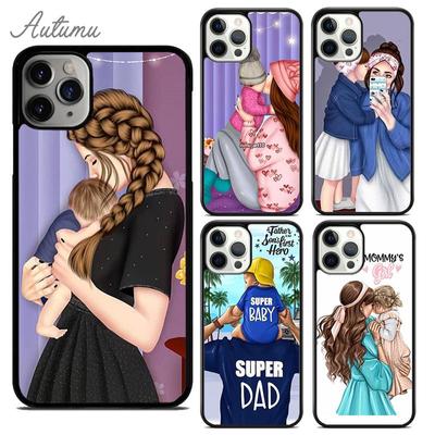 Bebek Anne ANNE KADIN Kraliçe Telefon Kılıfı iPhone 11 12 13 14 Pro Max mini XR XS SE 2020 7 8 Plus Samsung S21 S22 için kabuk