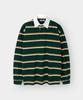 INDUST Striped Rugby Shirt_Green