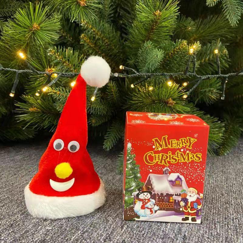 Elektrische Kletterleiter Weihnachtsmann mit Perlen - Grenzüberschreitende Weihnachtsdekoration und Kindergeschenk für Einkaufszentren