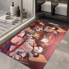 Comedy Anime Gintama Floor Mat Rectangle Anti-slip Home Soft Badmat Front Door Indoor Outdoor Mat Welcome Doormat