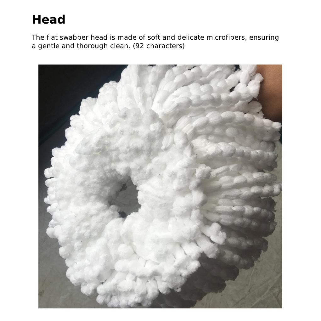 Nástroj na čištění podlah z vláken Silná absorpce vody a odolné mopy Plochý mop Mikrovlákno Spin Antistatický