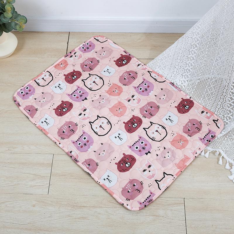 Reusable Washable Pet Incontinence Pad: Absorbent, Non-slip, Waterproof Dog & Cat Training Pad