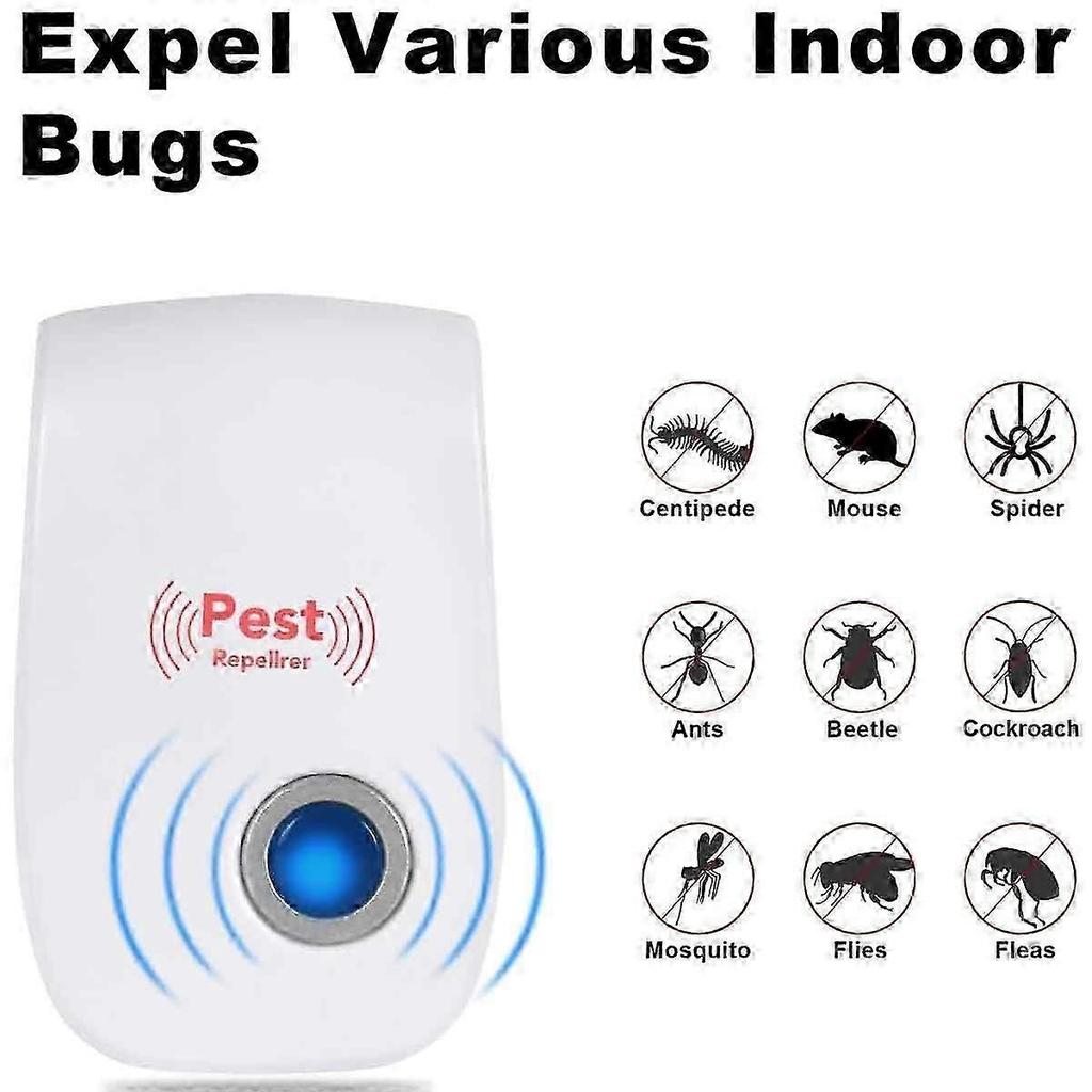 4 Pieces Against Mice Ultrasonic Pest Repellent Electronic Insect Repellent Animal Repellent By_kex3