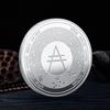 Plated Cardano Ada Coin Cryptocurrency Physical Collection Metal Coin