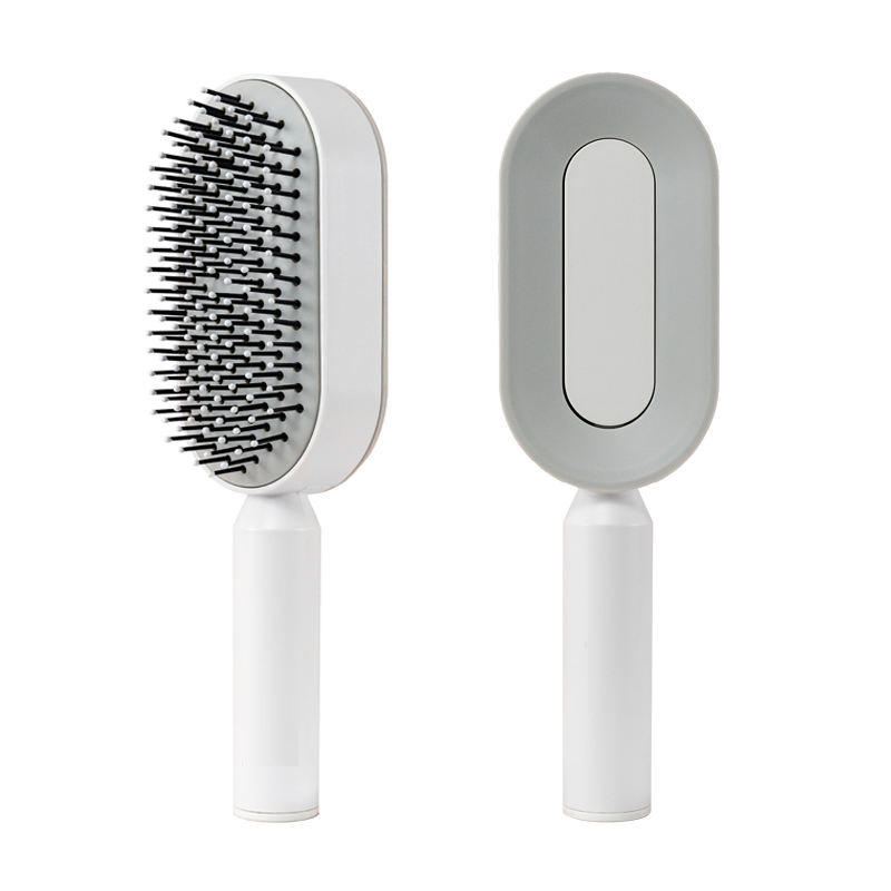 Anti-Static and Frizz-Free Hair Detangler Soft Bristles Scalp Care Comb Ergonomic Customizable Hair Care Comb