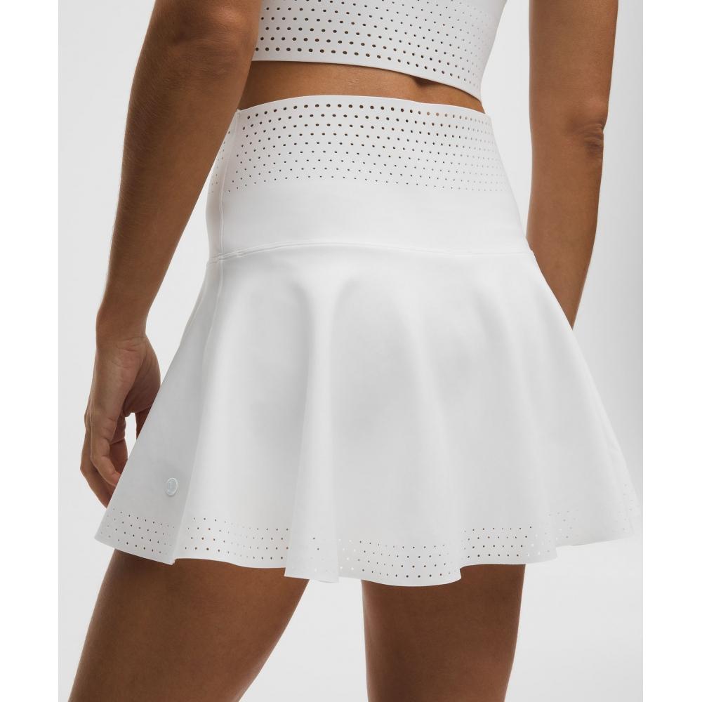 Lululemon Ventilated High Rise Tennis Skirt White