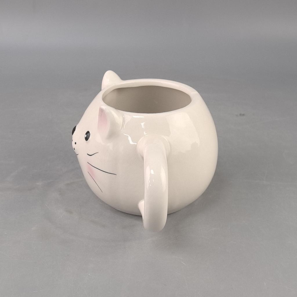 Cute mouse mug creative cup ceramic water cup strange souvenir gift for girls birthday gift