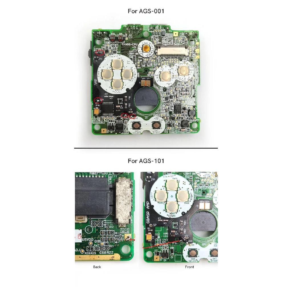 GBA GBA SP Volume Amplifier Module Low Noise Sound Modification Digital Audio AMP Mod For GameBoy Advance GameBoy Advance SP
