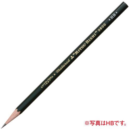 Mitsubishi Pencil Pencil 9800 F 1 Dozen K9800F