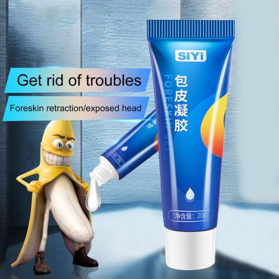Foreskin Gel Non-irritating Smooth Prolong Ejaculation Time